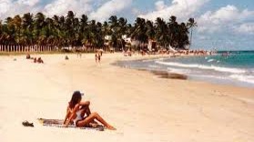 Praia Massarandupió, Bahia, Brazil